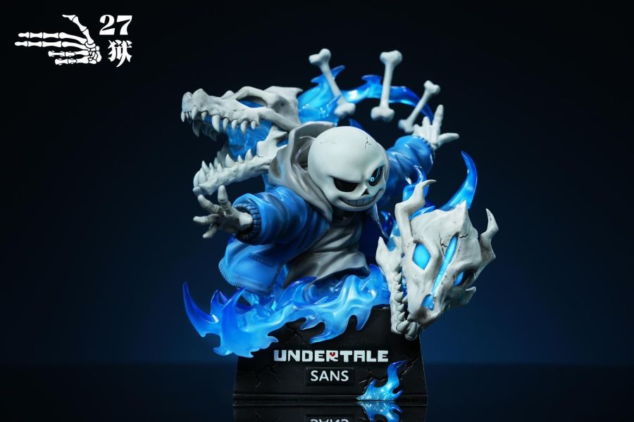 【預定】27獄 undertale 傳說之下 sans半身像 