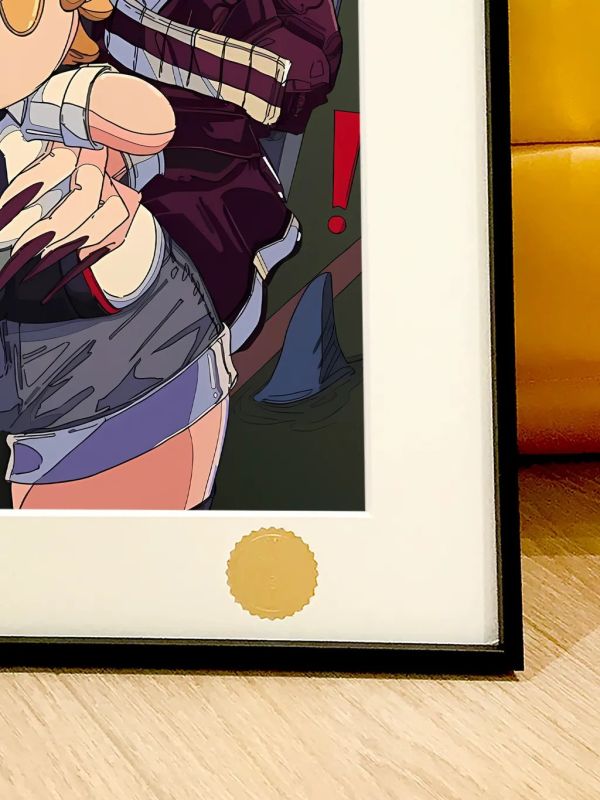 【海外代購】星空《娃娃機蕾塞》Chainsaw Man電鋸人裝飾畫 