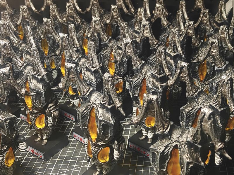 【海外代購】KAIJUU TANDO 你好小怪獸，再見童年 第一彈 巴爾坦 傑頓 美特隆 