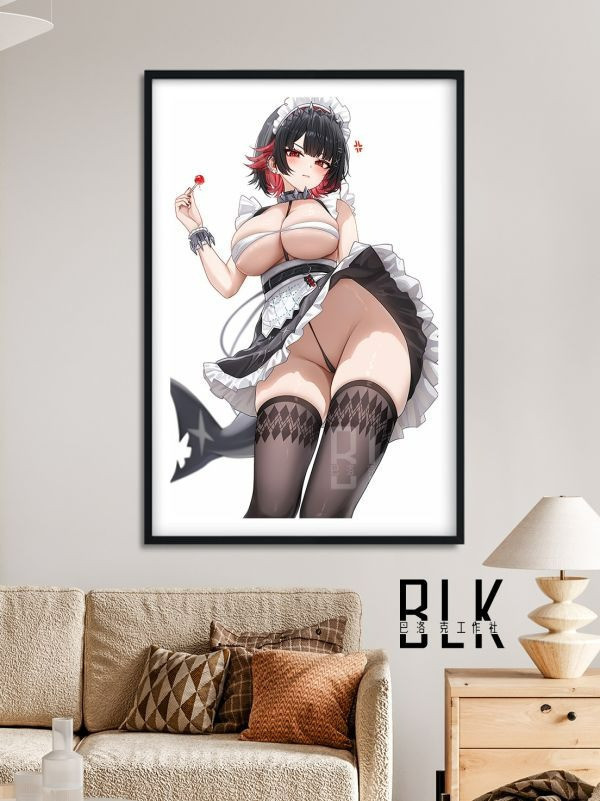 【海外代購】巴洛克 《生氣鯊魚妹》艾蓮·喬絕區零Ellen裝飾畫