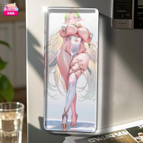 【海外代購】阿喵畫社 禦姐華姿五重奏系列 我的女神系列 黑獸新品8k全景高清裝飾畫 等身抱枕 冰箱貼 