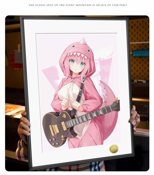 【海外代購】皇呱 《粉粉呆萌波奇醬》孤獨搖滾！裝飾畫 午睡毯 地毯 