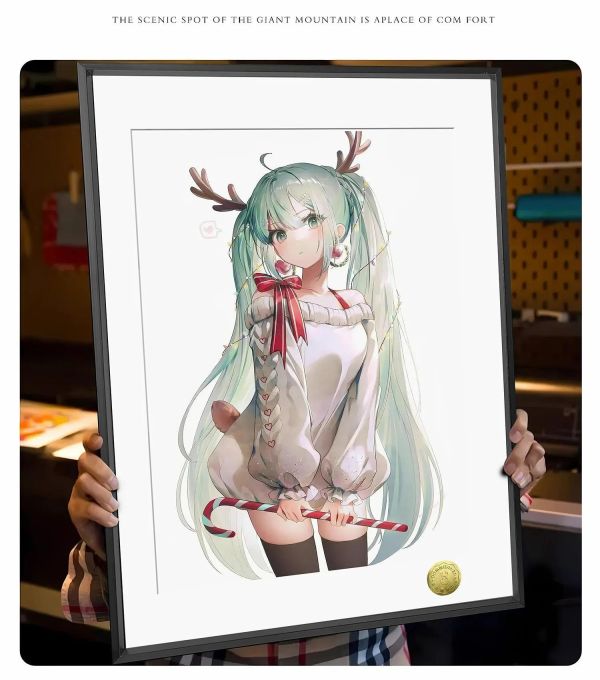 【海外代購】皇呱 《小鹿初音》初音未來裝飾畫 午睡毯 地毯 