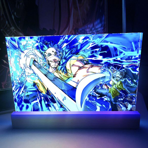 【海外代購】阿喵畫社 羅透明卡磚 直式1.9cm發光手辦架展示磚 
