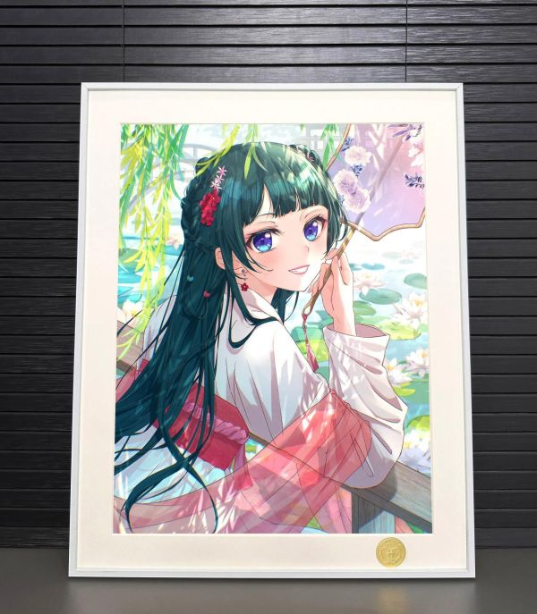 【海外代購】H2工作室《貓貓》藥屋少女的呢喃壬氏裝飾畫 