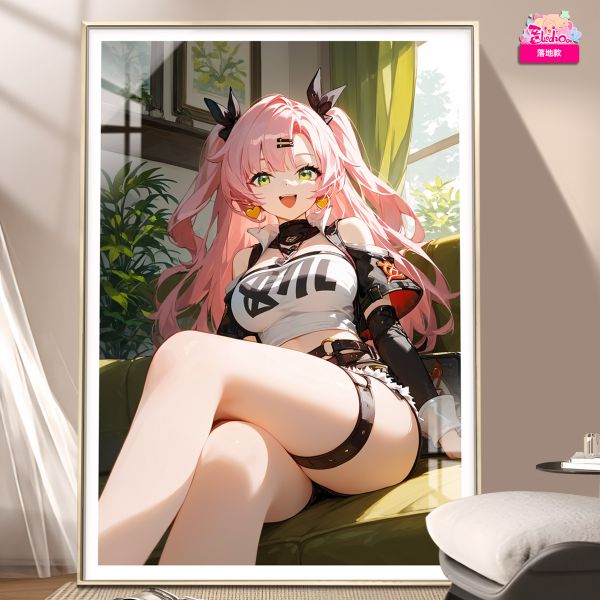 【海外代購】阿喵畫社 絕區零 迎辰 妮可 裝飾畫 