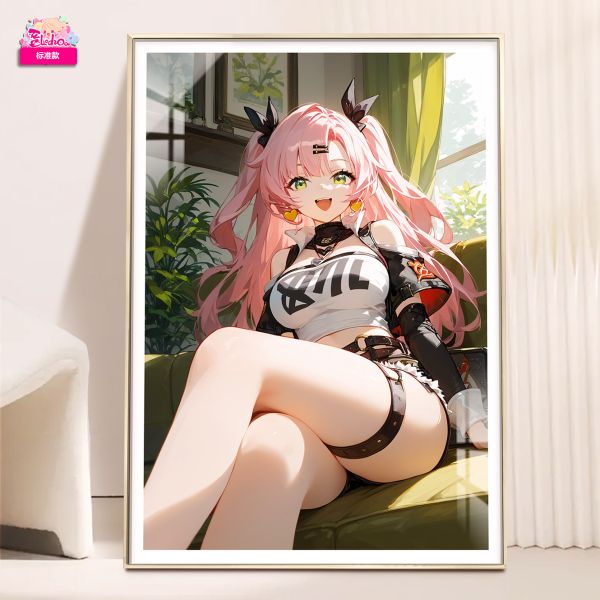 【海外代購】阿喵畫社 絕區零 迎辰 妮可 裝飾畫 