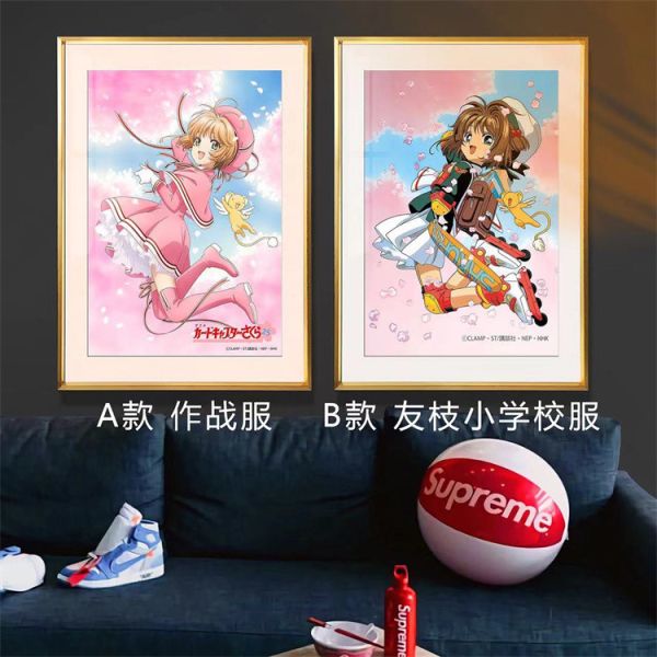 【海外代購】千鳥社 魔卡少女 櫻木之本櫻 百變小櫻單人裝飾畫 