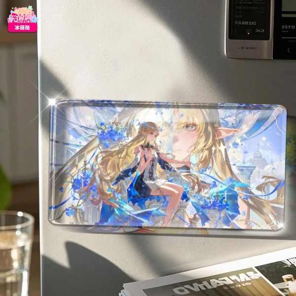 【海外代購】阿喵畫社 芙露德莉斯X卡提希婭 大橫款新品12k主題超清裝飾畫  發光滑鼠墊 床頭地墊 冰箱貼 