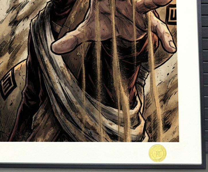 【海外代購】H2 《我愛羅》火影忍者一尾守鶴鳴人佐助動畫裝飾畫 