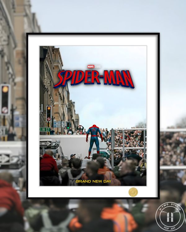 【海外代購】H2 《蜘蛛人：嶄新之日》漫威蜘蛛人spiderman荷蘭弟brand new day裝飾畫 