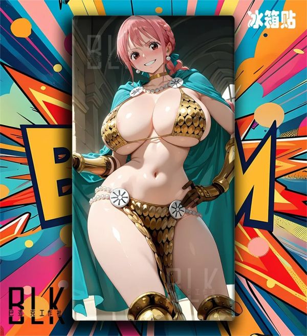 【海外代購】巴洛克 《泳裝蕾貝卡》Rebecca居魯士海賊王裝飾畫冰箱貼 