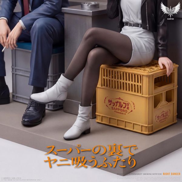 【預定】Saoirse 《躲在超市後門抽煙的兩人》 佐佐木 & 山田 下班後的休憩時刻 