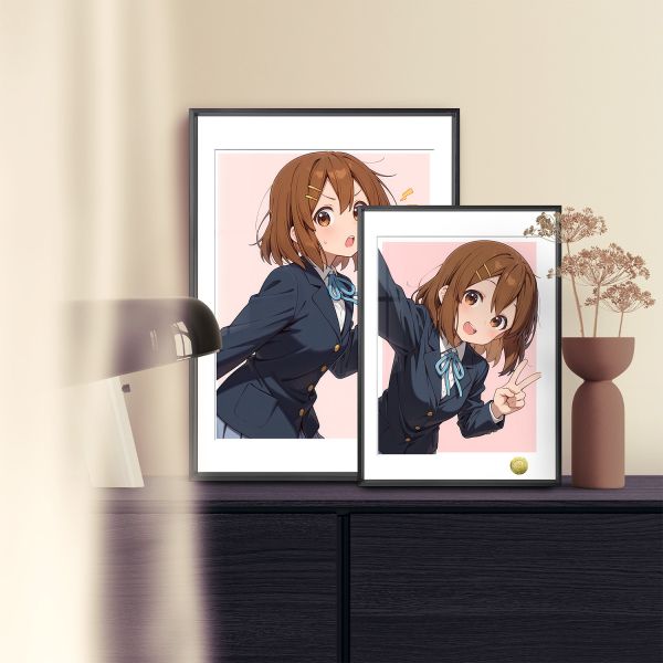 【海外代購】皇呱 《呆萌平澤唯》 輕音少女！最強單核心呆萌平澤唯週邊裝飾畫 午睡毯 地毯 