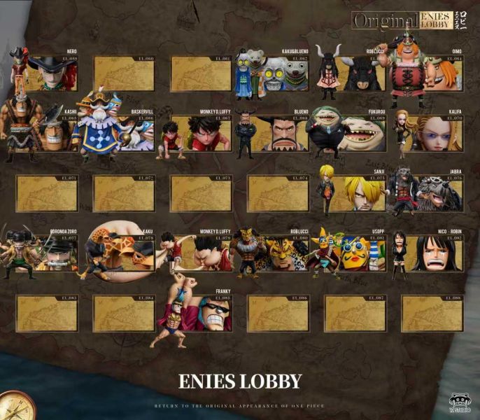 【預定】yz 偉大航路系列 決戰司法島 085 初登場弗蘭奇 