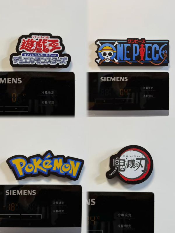 【海外代購】凹凸 panda 冰箱 角鋼 磁鐵貼 裝飾立牌 可獨立站立 