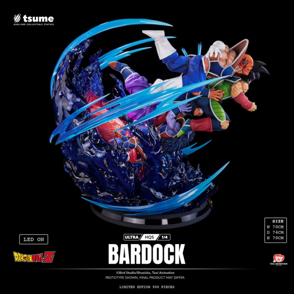 【預定】TSUME Ultra HQS BARDOCK 七龍珠 巴達克 
