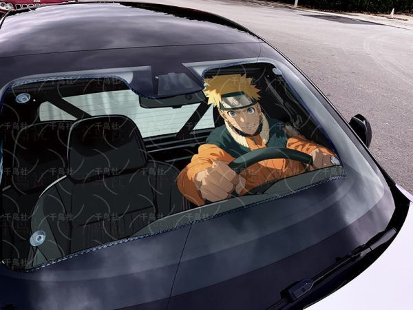 【海外代購】千鳥社 《汽車前擋遮陽-鳴人 第一彈》火影忍者 