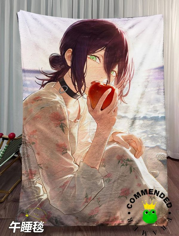 【海外代購】皇呱 《少女蕾塞第二彈》鏈鋸人炸彈惡魔裝飾畫 午睡毯  地毯 