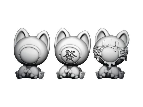 【預定】模咖造物 掌心玩物系列-青銅喵（FA） 