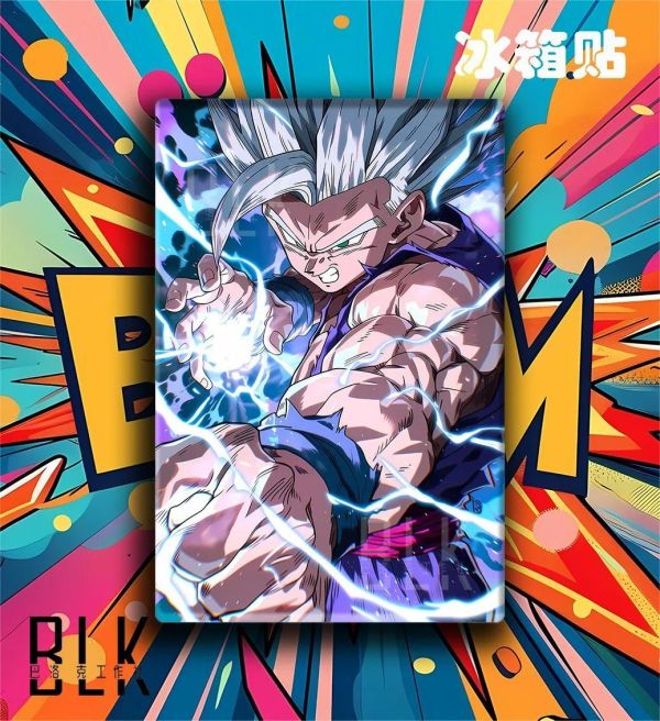 【海外代購】巴洛克《孫悟飯》七龍珠裝飾畫冰箱貼 