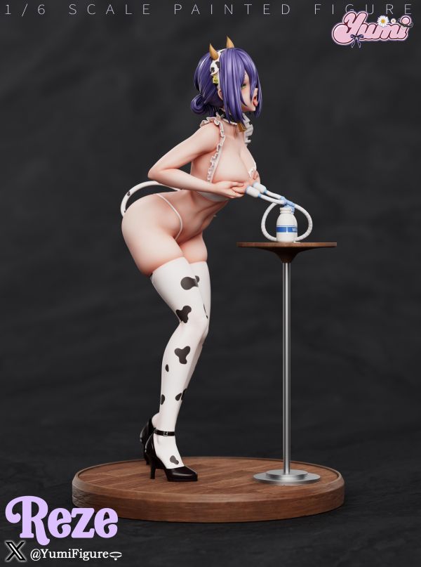 【R18-預定】Yumi figure 蕾塞Reze(cow bikini) 