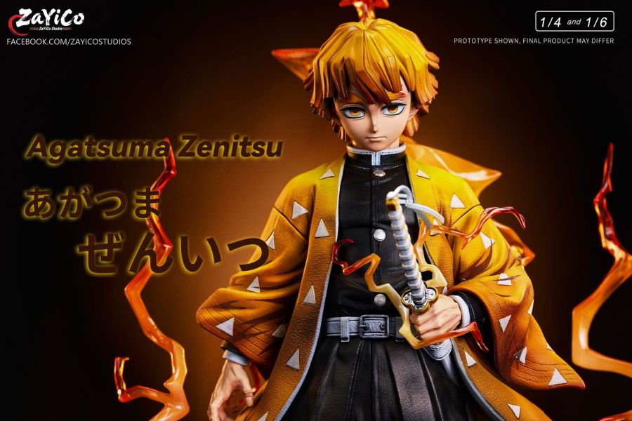 【預留請洽客服】Zayico 鬼滅之刃共鳴系列 第三彈 我妻善逸 