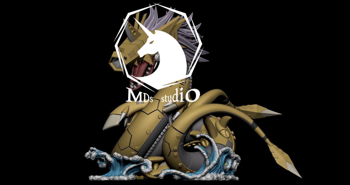 【預定】MDS 數碼寶貝 黑暗四天王-鋼鐵海龍獸 