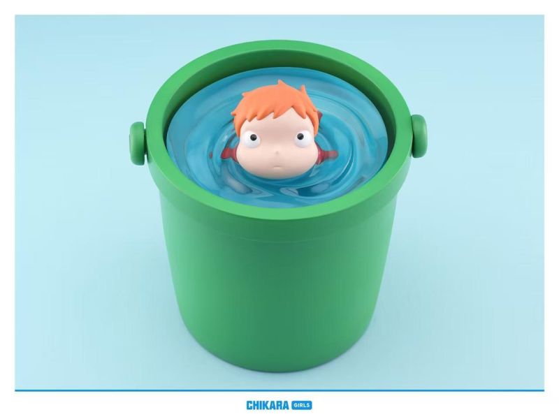 【預定】CHIKARA 力量 宮騎駿吉卜力桌面系列 1:1波妞桶 