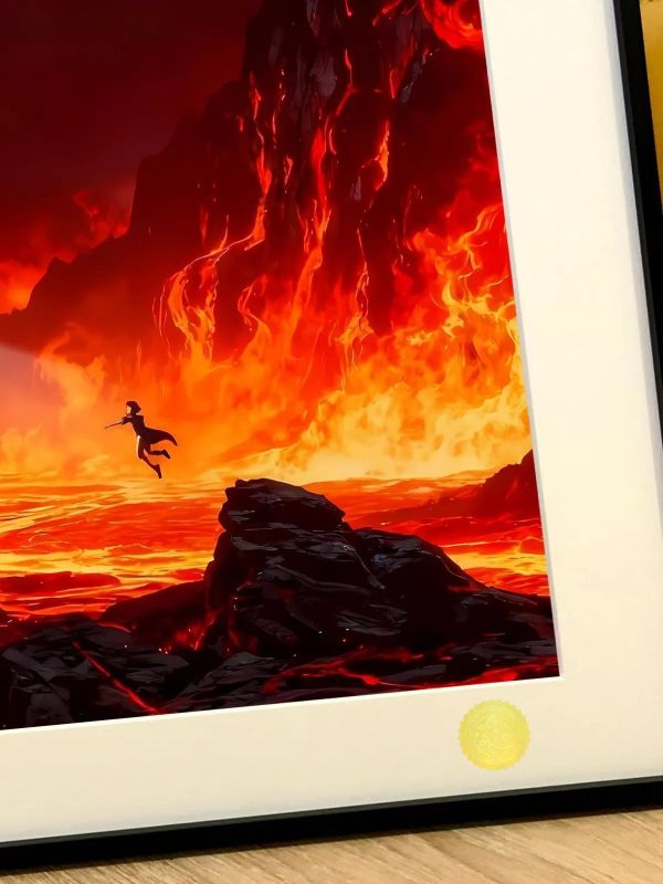 【海外代購】星空 《魔動王》光能使者遙大地加斯拉比裝飾畫 