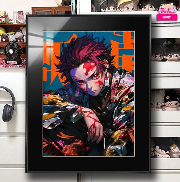 【海外代購】阿喵畫社 日之呼吸 斑紋炭治郎 