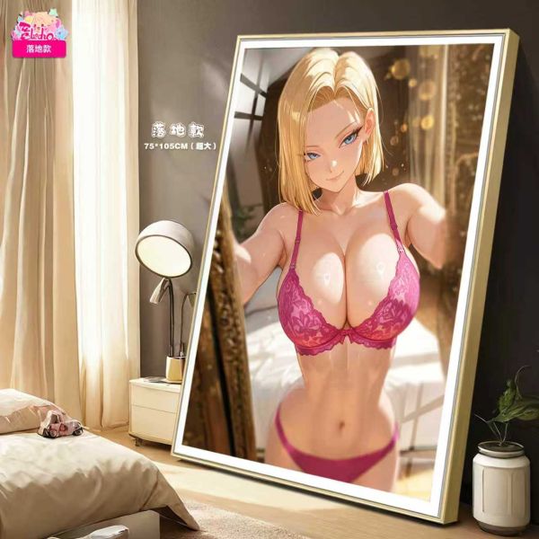 【海外代購】阿喵畫社 玫粉風情 18號 8k主題高清裝飾畫 午睡毛毯 大護腕滑鼠墊 冰箱貼 