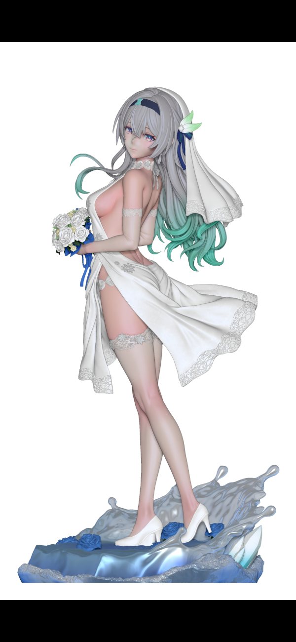 【預定】Honey HN 以星穹為誓，以花束為約-流螢身披輕透白紗，將奔赴與你的專屬浪漫 花嫁流瑩 