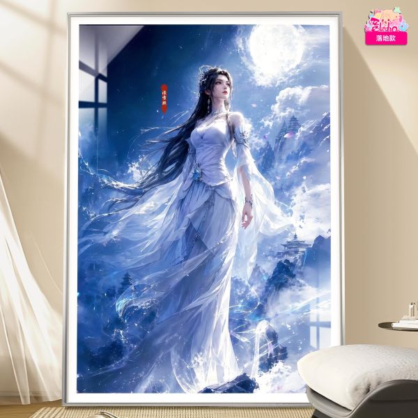 【海外代購】阿喵畫社 雪影望月 陸雪琪 新品12K主題超清裝飾畫 床頭地墊  冰箱貼 
