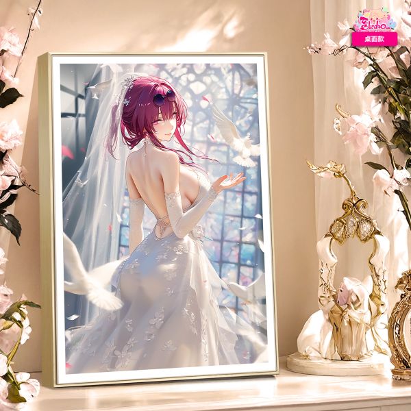 【海外代購】阿喵畫社 婚紗 卡芙卡 8k超大高清裝飾畫 