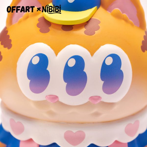 【預定】OFFART 貓Soul NIBBI三眼貓擺件 