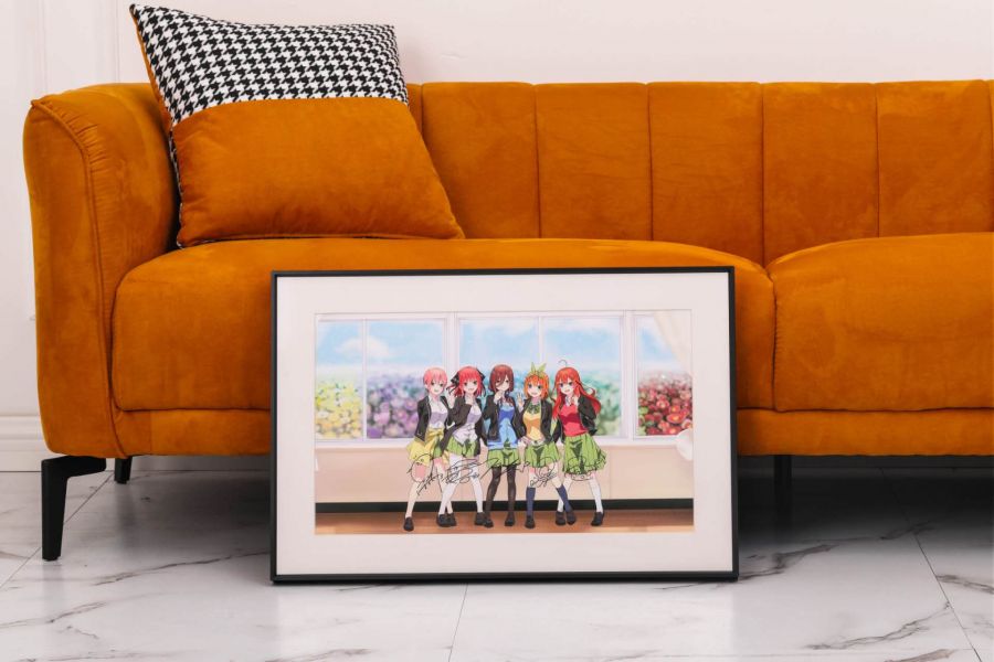 【海外代購】【60*40CM】InfinityGallery 五等分的花嫁聲優簽名復刻裝飾畫01 