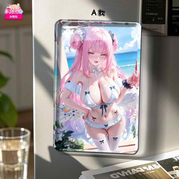 【海外代購】阿喵畫社 蔚藍檔案夏日物語 聖園末花 8k雙聯組合高清裝飾畫 午睡毛毯 牆面掛毯 護腕滑鼠墊 冰箱貼 