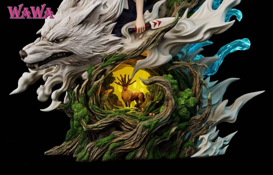 【預定】wawa 宮崎駿藝術系列-幽靈公主 