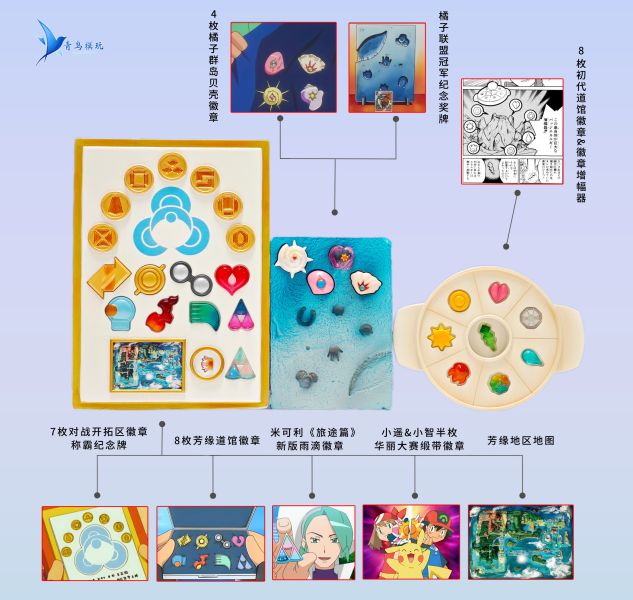 【海外代購】青鳥模玩 冠軍小智榮譽殿堂 