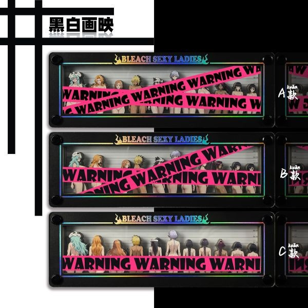 【海外代購】黑白畫映 B&W Bleach Sexy Ladies 桌面裝飾卡磚 