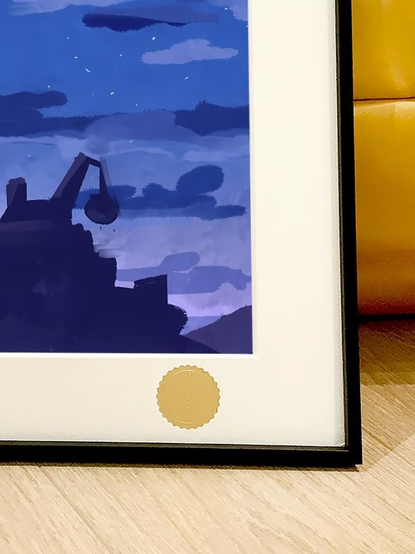 【海外代購】星空 《流星卡比》Kirby卡比之星Switch動畫潮流藝術版畫裝飾畫 