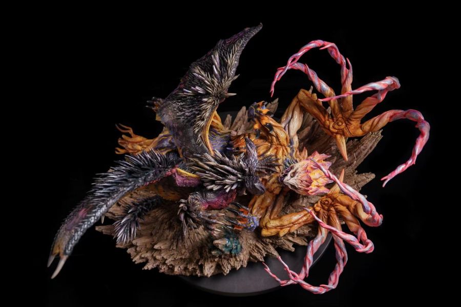 【預定】龍之邊境 DragonFrontier 魔物獵人 姦世滅盡龍VS天地煌啼龍 MonsterHunter (Ruiner Nergigante VS Shara Ishvalda) 