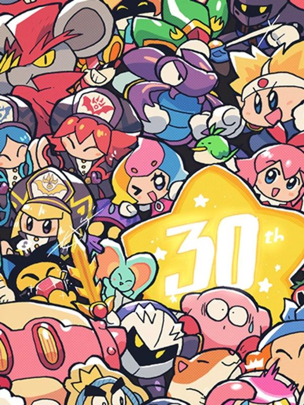 【海外代購】巴洛克 《30週年卡比》星之卡比裝飾畫冰箱貼 