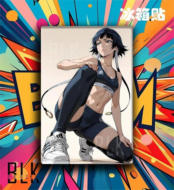 【海外代購】巴洛克 《運動碎蜂》境·界護廷十三隊裝飾畫冰箱貼 