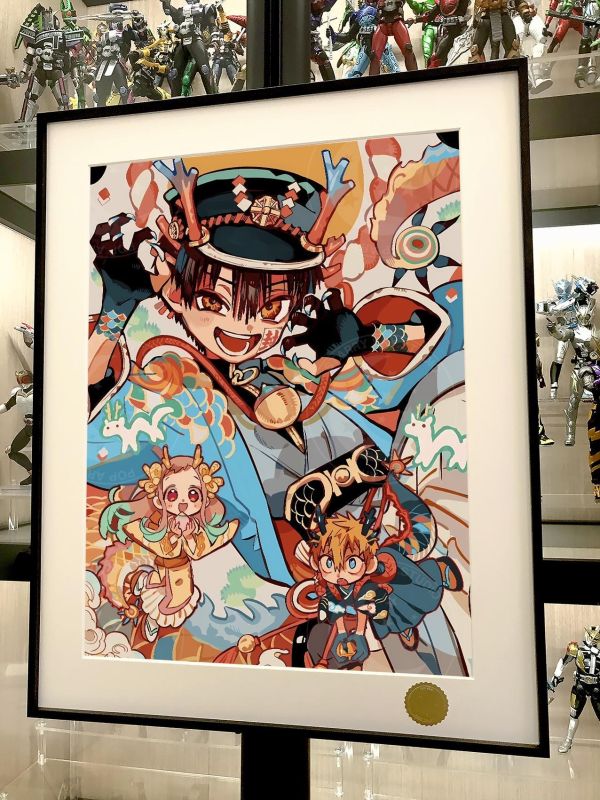 【海外代購】星空 《地縛三人組》地縛少年花子君八尋寧寧源光Hanako動漫裝飾畫 