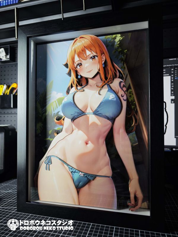 【海外代購】泥棒貓 DSMG-071 娜美 立體裝飾畫 