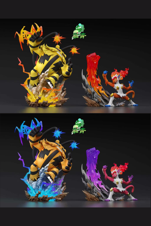 【預定】常青 電擊魔獸 VS 烈焰猴 