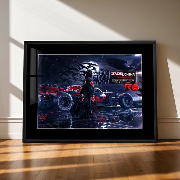 【海外代購】千鳥社 《鼬 賽車》宇智波鼬火影忍者曉組織賽車午睡毯地毯裝飾畫 