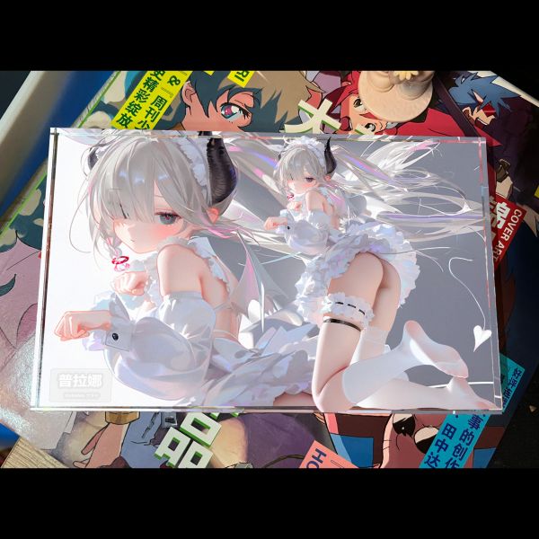 【海外代購】阿喵畫社 蔚藍檔案透明卡磚合集 